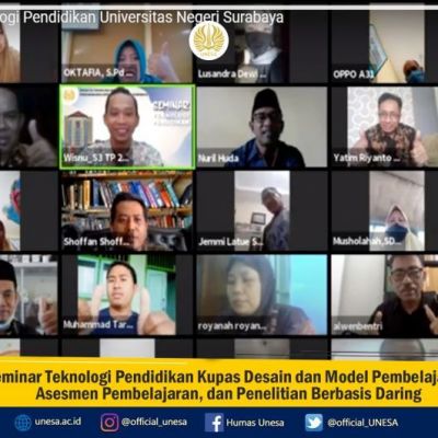 Seminar S3 Teknologi Pendidikan Kupas Desain dan Model Pembelajaran, Asesmen Pembelajaran, dan Penelitian Berbasis Daring