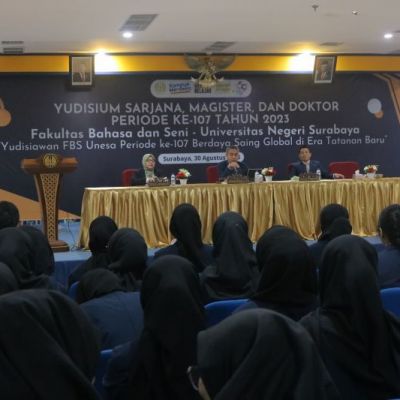 Yudisium ke-107 FBS Diikuti 172 Peserta, Dekan Jangan Berhenti Belajar