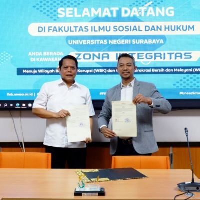 Perkuat Tata Kelola Kelembagaan, FISH UNESA Terima Kunjungan FISIP UB dan UNRI