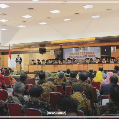 Rapat Terbuka Senat Unesa Penutup Serangkaian Kegiatan Dies Natalis ke-54