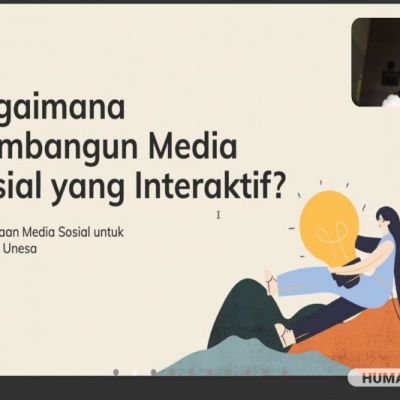 Seri Belajar Branding Pemateri Bahas Urgensi Manajemen Media Sosial dan Rilis bagi Ormawa