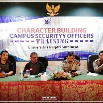 Tingkatkan Jiwa Korsa melalui Kegiatan Character Building Campus Security Officer Training