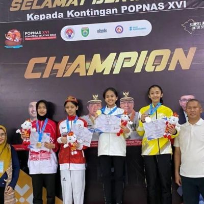 Reina Raih Perak di Popnas Palembang, Pelatih SLOMPN Taekwondo Unesa Ingin Jam Terbang Lebih Tinggi