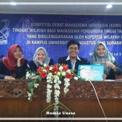 Unesa Juara 1 KDMI Regional VII