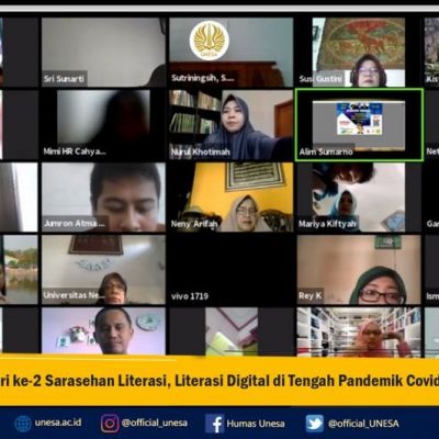Seri ke-2 Sarasehan Literasi, Literasi Digital di Tengah Pandemik Covid-19