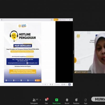 Lanjut Sosialisasi, Satgas PPKS Bagi Tips Sikapi Kekerasan Seksual