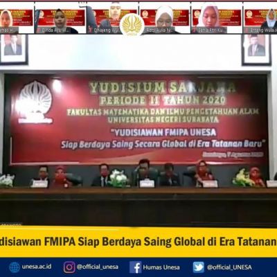Yudisiawan FMIPA Siap Berdaya Saing Global di Era Tatanan Baru
