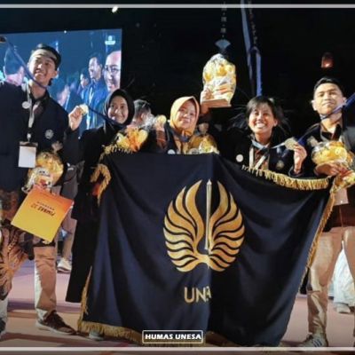 Unesa Sabet Medali Emas di PIMNAS Ke-32