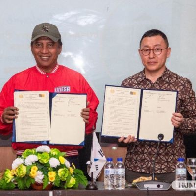 Teken MoU dengan BUFS, UNESA Siap Kirim Delegasi di Sejumlah Program