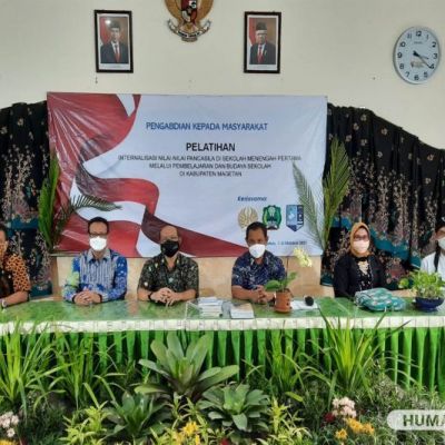 Wujudkan Profil Pelajar Pancasila, UNESA Adakan Pelatihan kepada Guru dan Kepala SMP se-Magetan