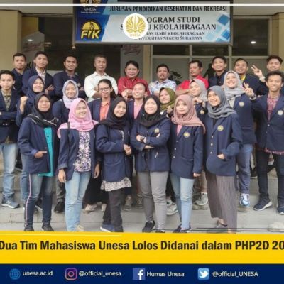 Dua Tim Mahasiswa Unesa Lolos Didanai dalam PHP2D 2020