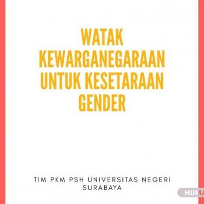 Efektivitas Komik Berbasis Kesetaraan Gender untuk Membentuk Karakter Kewarganegaraan pada Anak Usia Dini