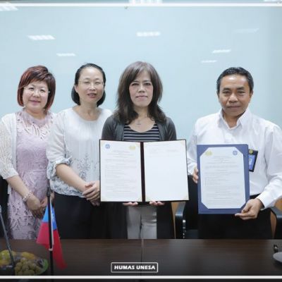 Perluas Kerja Sama, Unesa Lakukan MoU dengan National Taiching University Of Science and Technology Taiwan