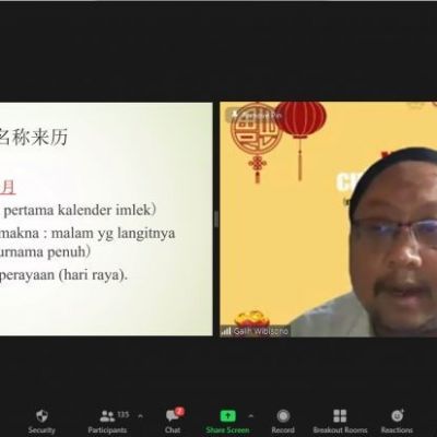 Eksplorasi Makna Imlek lewat Webinar Kebudayaan