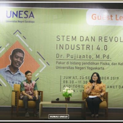 Adakan Kuliah Tamu, Jurusan Fisika Kupas Materi STEM dan Revolusi 40
