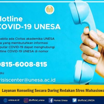 Layanan Konseling Secara Daring Redakan Stres Mahasiswa
