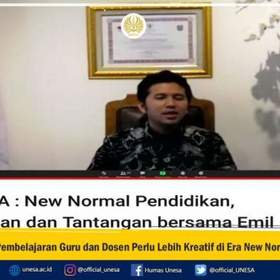 Pembelajaran Guru dan Dosen Perlu Lebih Kreatif di Era New Normal