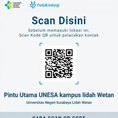 Antisipasi Penyebaran Covid-19, SMCC Pasang QR Code Peduli Lindungi di Beberapa Titik
