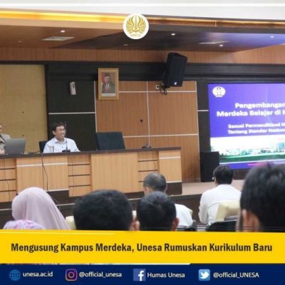Mengusung Kampus Merdeka, Unesa Rumuskan Kurikulum Baru