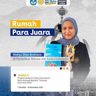 Suka Menulis Puisi, Mahasiswi JBSI Kantongi Sederet Prestasi dan Terbitkan Buku Sendiri