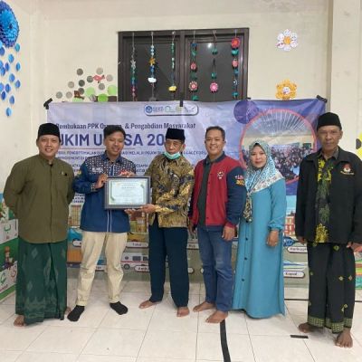 Misi Mahasiswa UNESA di Gresik, Edukasi Tanggap Bencana hingga Dirikan Sanggar Literasi