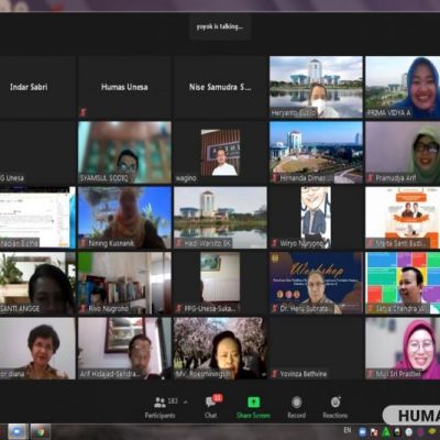 Tingkatkan Kualitas Pembelajaran Daring dan Dorong Pemeringkatan Kampus, UNESA Adakan Workshop Optimalisasi Pembelajaran melalui Vinesa