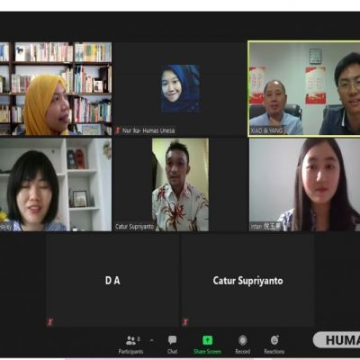 Confucius Institute UNESA Adakan Wawancara Daring Bagi Calon Guru Bahasa Mandarin