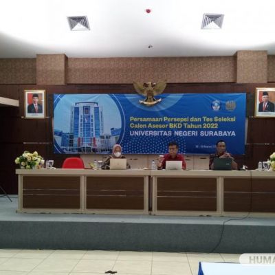 Persamaan Persepsi dan Tes Seleksi, Wakil Rektor Semoga Banyak yang Jadi Asesor Nasional