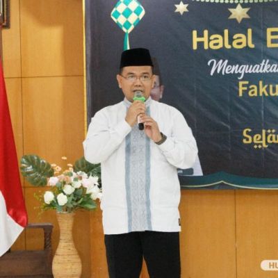Halalbihalal FISH, Dekan Ajak Civitas Kerja Cerdas dan Ikhlas Raih Prestasi-Keberkahan