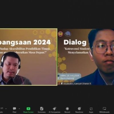 DPM FMIPA Gelar Dialog Kebangsaan Kupas Kebijakan Student Loan bersama Analis Kemendikbudristek dan Direktur Mawal UNESA
