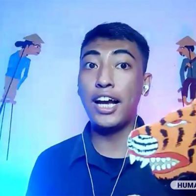 Tanamkan Nilai Pancasila Sejak Dini, Dosen UNESA Helat Dongeng Bersama Kak Hilmi