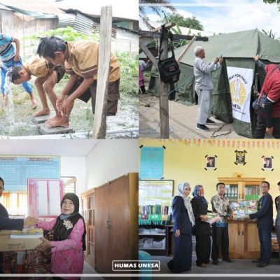 Unesa Ajak Warga Sigi Bangkit Pasca Bencana