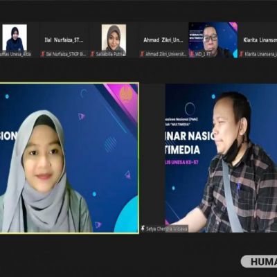 Webinar Nasional Multimedia Presentasikan Tugas Akhir dalam Program Pertukaran Mahasiswa