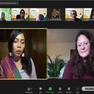 Talkshow Alena Erhlich Wartawan Asal Jerman Bagi Kiat Jadi Jurnalis