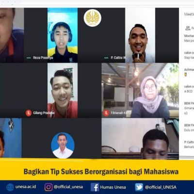 Bagikan Tips Sukses Berorganisasi bagi Mahasiswa