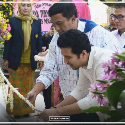 Wagub Jatim Resmikan Gedung Megah Teknik Informatika Unesa