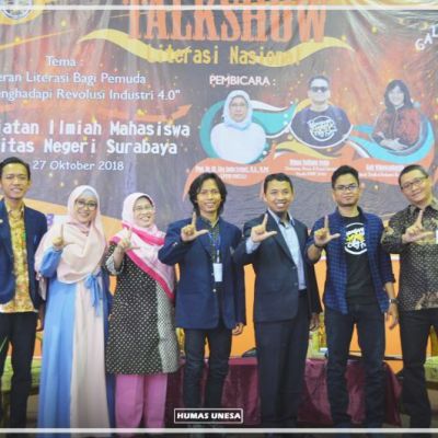 Puncak Galaksi 2018, UKIM Selenggarakan Talkshow Literasi Nasional