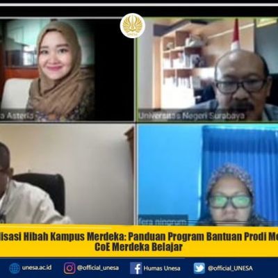 Sosialisasi Hibah Kampus Merdeka Panduan Program Bantuan Prodi Menjadi CoE Merdeka Belajar