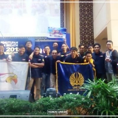 Sempat Mengalami Teknis, Unesa Raih Juara KMHE 2018 di Padang