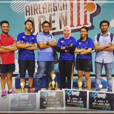 Mahasiswa FIO Sabet Juara di Unair Open 2018