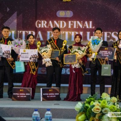 Peserta Terbaik Fakultas Unjuk Kebolehan dalam Grand Final Putra-Putri UNESA 2023