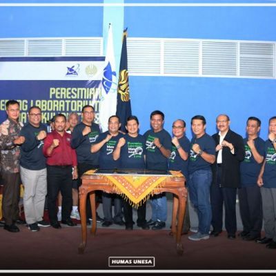 Resmikan Laboratorium Tenis, Unesa siap tingkatkan Prestasi Olahraga