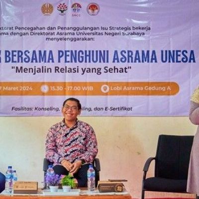 Deep Talk di Asrama UNESA Tekankan Pentingnya Menjalin Relasi yang Sehat