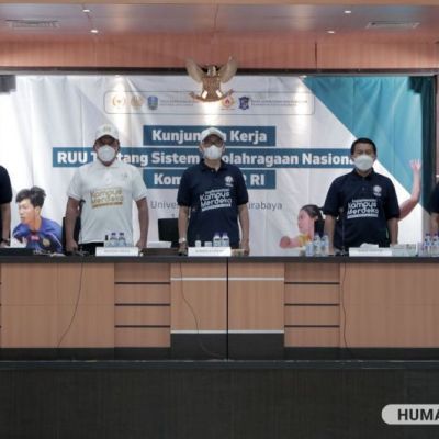 Komisi X DPR RI Kunker ke UNESA Bahas RUU Sistem Keolahragaan Nasional SKN