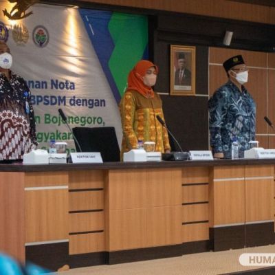 BPSDM, Pemkab Bojonegoro, UNESA dan UNY Berkomitmen Jaga Mutu Program RPL untuk Desa