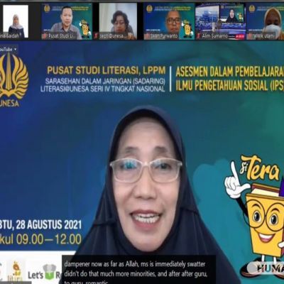 LPPM Helat Sarasehan Nasional 2021 Bahas AKM dalam IPS