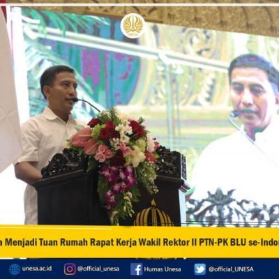 Unesa Menjadi Tuan Rumah Rapat Kerja Wakil Rektor II PTN-PK BLU se-Indonesia