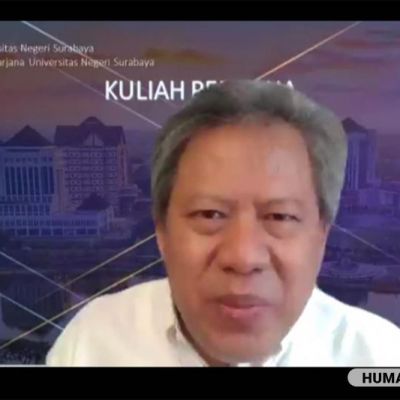 Dorong Penguatan Pendidikan Kreatif, Direktur LPDP Jadi Pembicara Dalam Kuliah Perdana Pada Mahasiswa Baru Pascasarjana Unesa