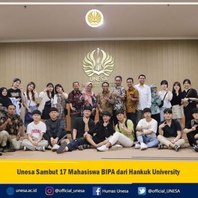 Unesa Sambut 17 Mahasiswa BIPA dari Hankuk University