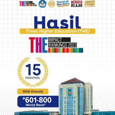 THE Impact Ranking SDG5 UNESA Peringkat ke-5 Nasional